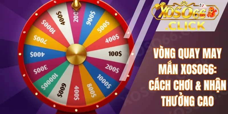 Vòng Quay May Mắn Xoso66