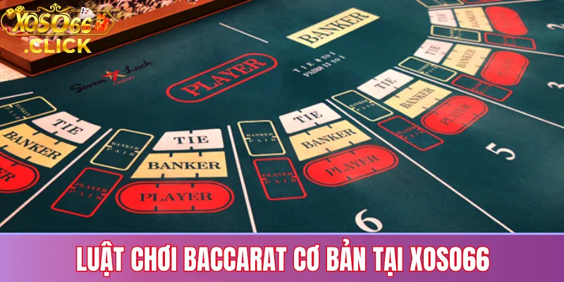 Baccarat Xoso66: Hướng dẫn chơi & chiến lược thắng 2025 2 Luật chơi Baccarat cơ bản tại Xoso66